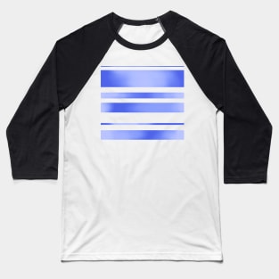 Purple Watercolour Stripes Baseball T-Shirt